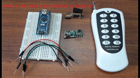 rf signal remote arduino